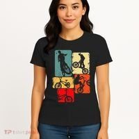 Bmx Bike Bicycle Stunt Racing Women's T-Shirt thumb 4