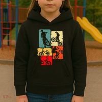 Bmx Bike Bicycle Stunt Racing Kids Hoodie thumb 3