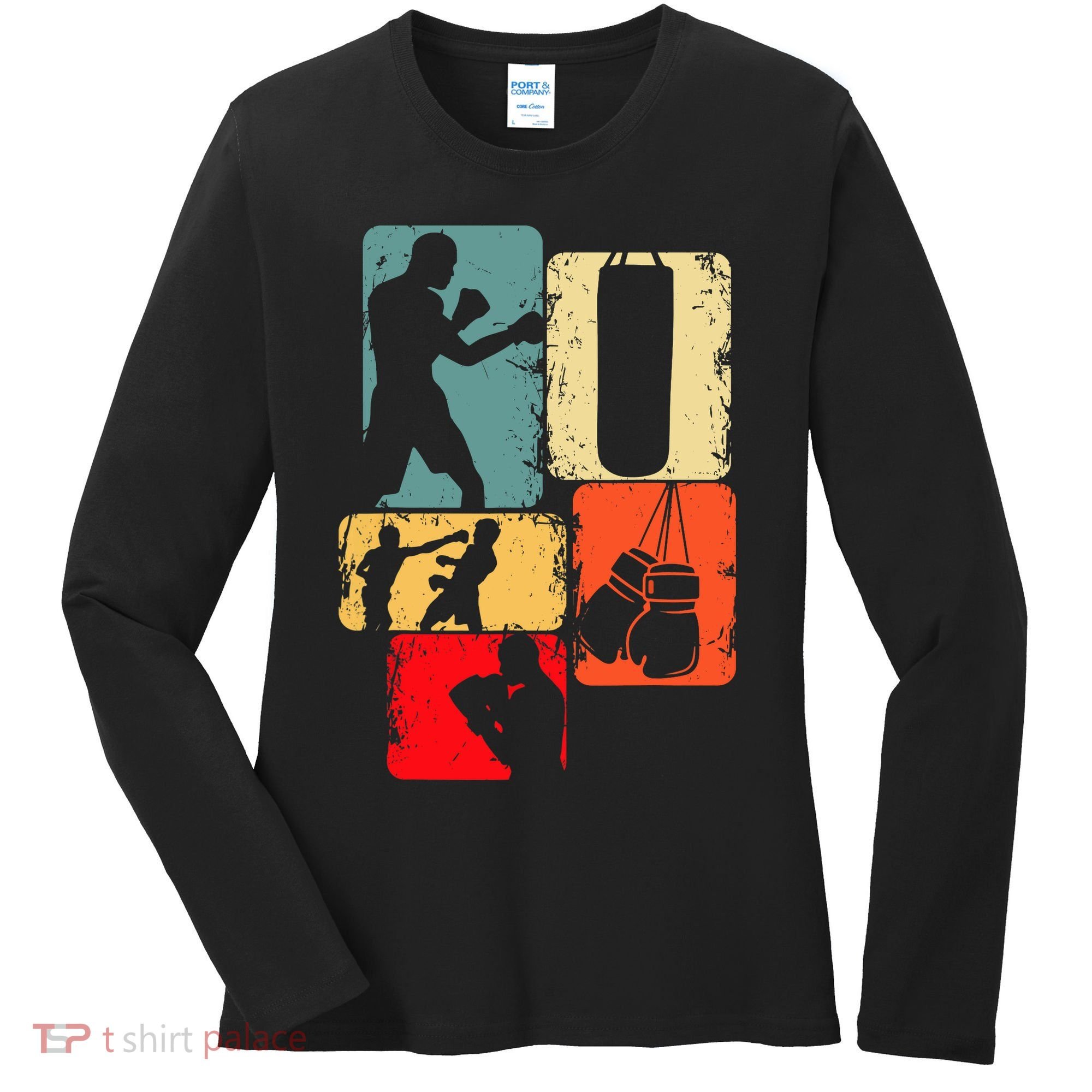 Boxer Boxing Women's Long Sleeve Shirt
