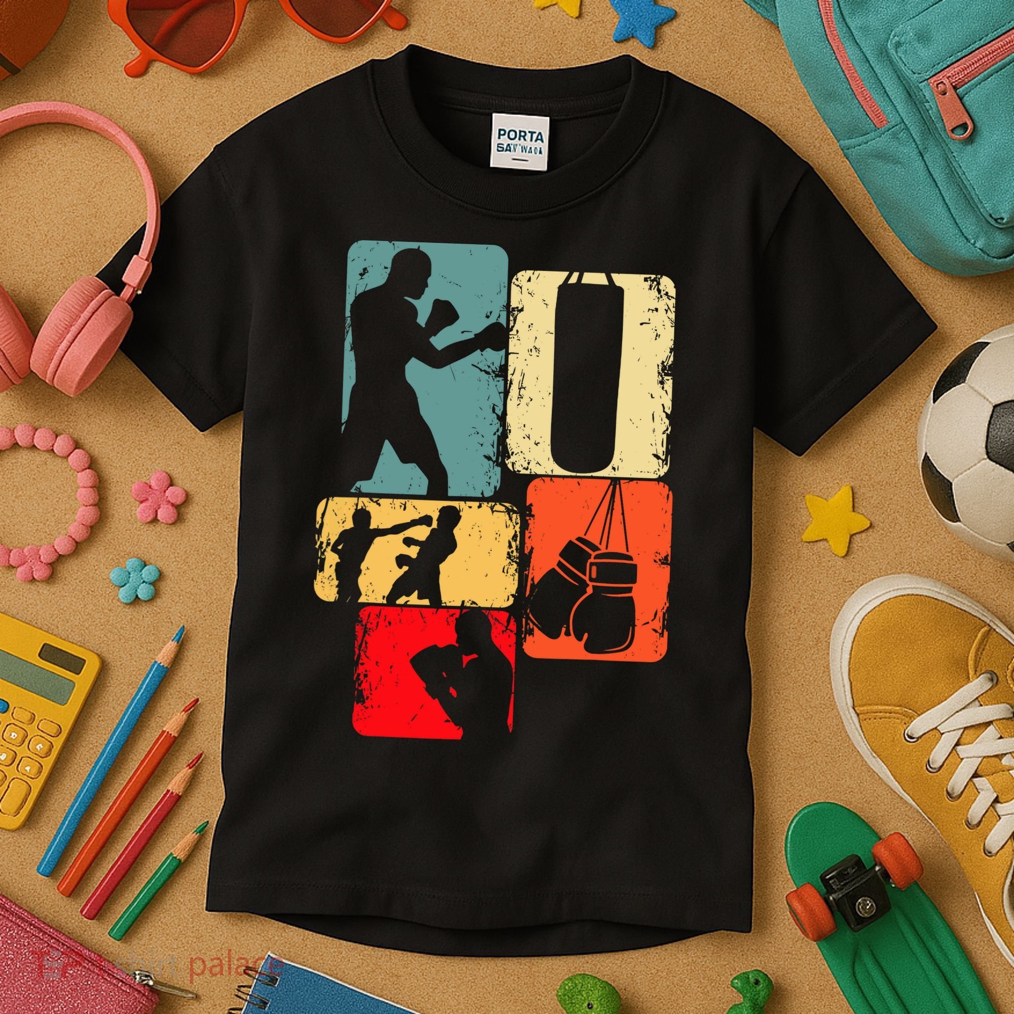 Boxer Boxing Kids T-Shirt