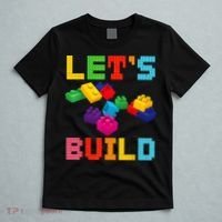Block Brick Building LetS Build Master Builder Toys Kids T-Shirt thumb 5