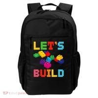 Block Brick Building LetS Build Master Builder Toys Kids Backpack thumb 0