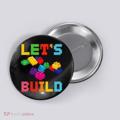 Block Brick Building LetS Build Master Builder Toys Kids Button