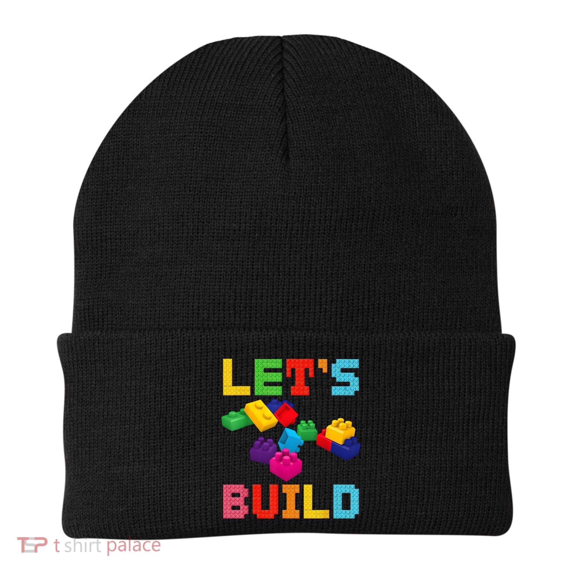 Block Brick Building LetS Build Master Builder Toys Kids Beanie