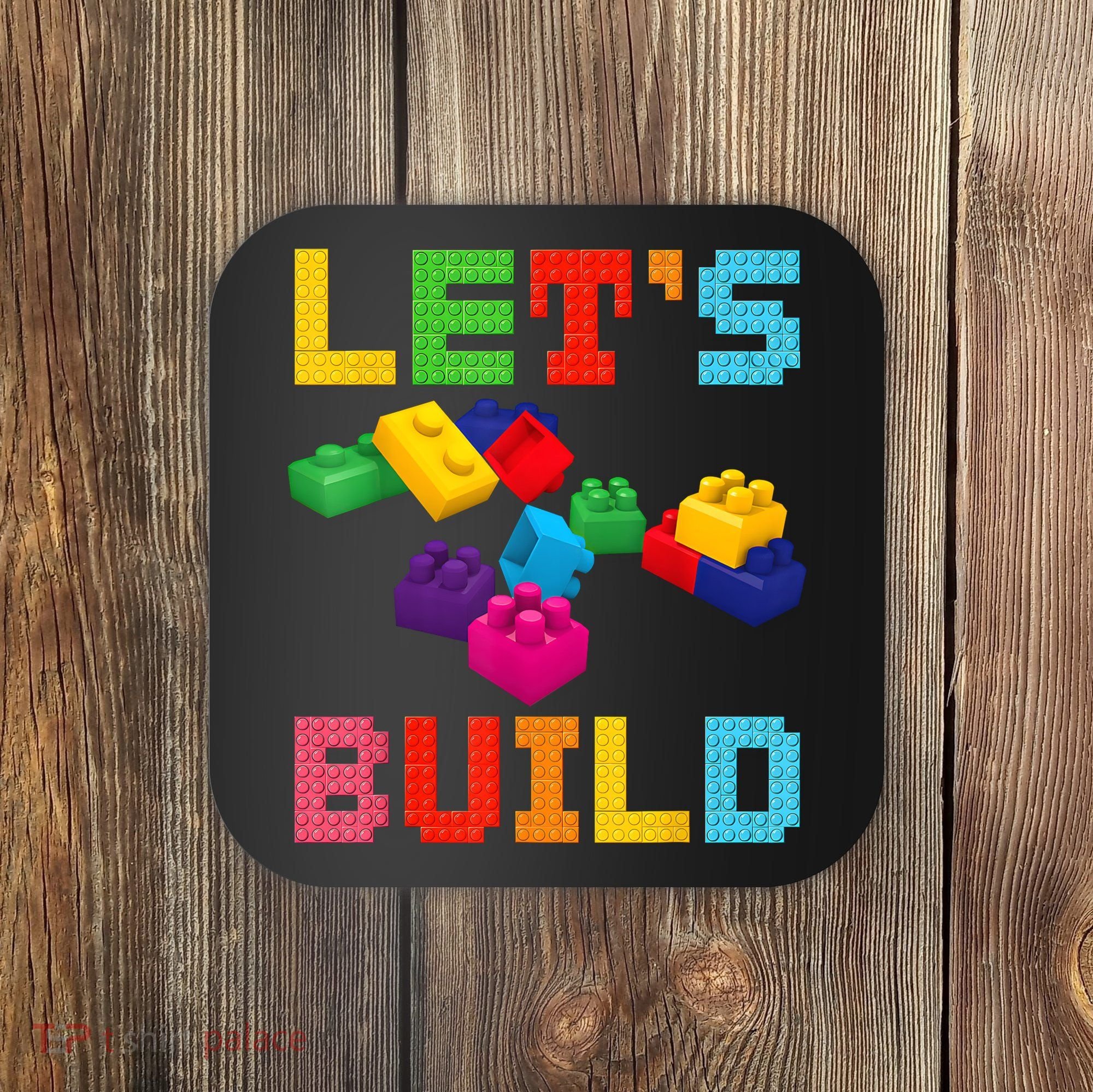 Block Brick Building LetS Build Master Builder Toys Kids Coaster