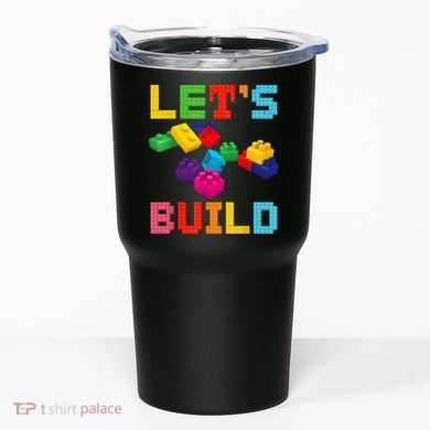 Block Brick Building LetS Build Master Builder Toys Kids Tumbler