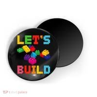 Block Brick Building LetS Build Master Builder Toys Kids Magnet thumb 0