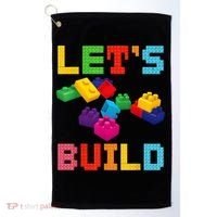 Block Brick Building LetS Build Master Builder Toys Kids Golf Towel thumb 0