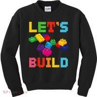 Block Brick Building LetS Build Master Builder Toys Kids Kids Sweatshirt thumb 0