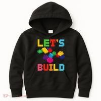 Block Brick Building LetS Build Master Builder Toys Kids Kids Hoodie thumb 0