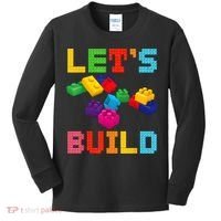 Block Brick Building LetS Build Master Builder Toys Kids Kids Long Sleeve Shirt thumb 0