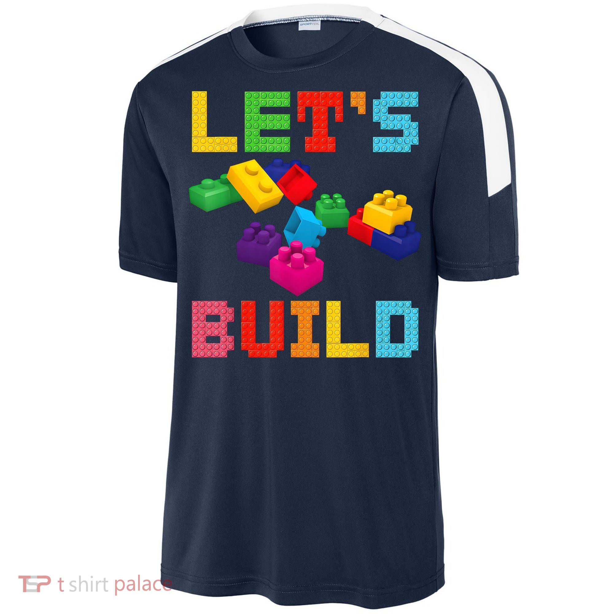 Block Brick Building LetS Build Master Builder Toys Kids Sport-Tek Competitor United Soccer Jersey