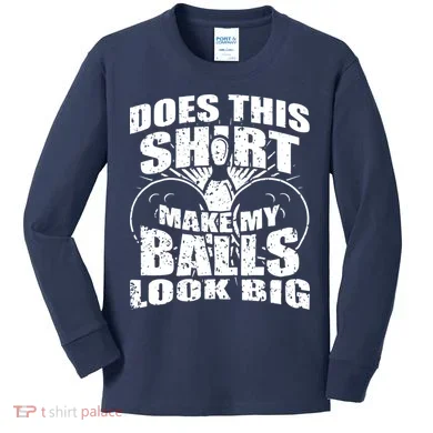 Bowling Ball Kids Long Sleeve Shirt