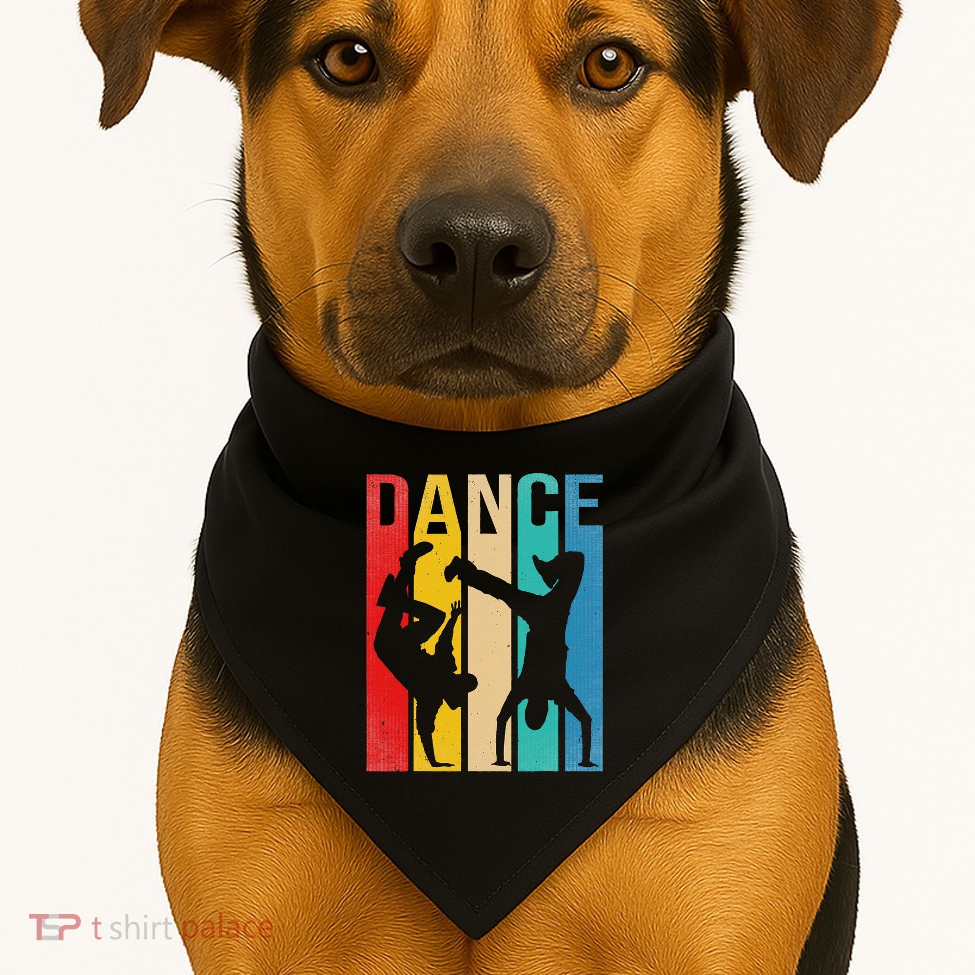 Breakdancing B Boy Dance Breakdance Dancer Gift USA-Made Doggie Bandana