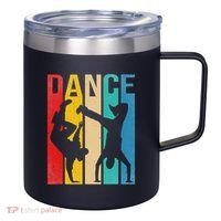 Breakdancing B Boy Dance Breakdance Dancer Gift 12oz Stainless Steel Coffee Mug thumb 0
