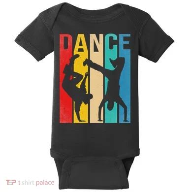 Breakdancing B Boy Dance Breakdance Dancer Gift Baby Bodysuit