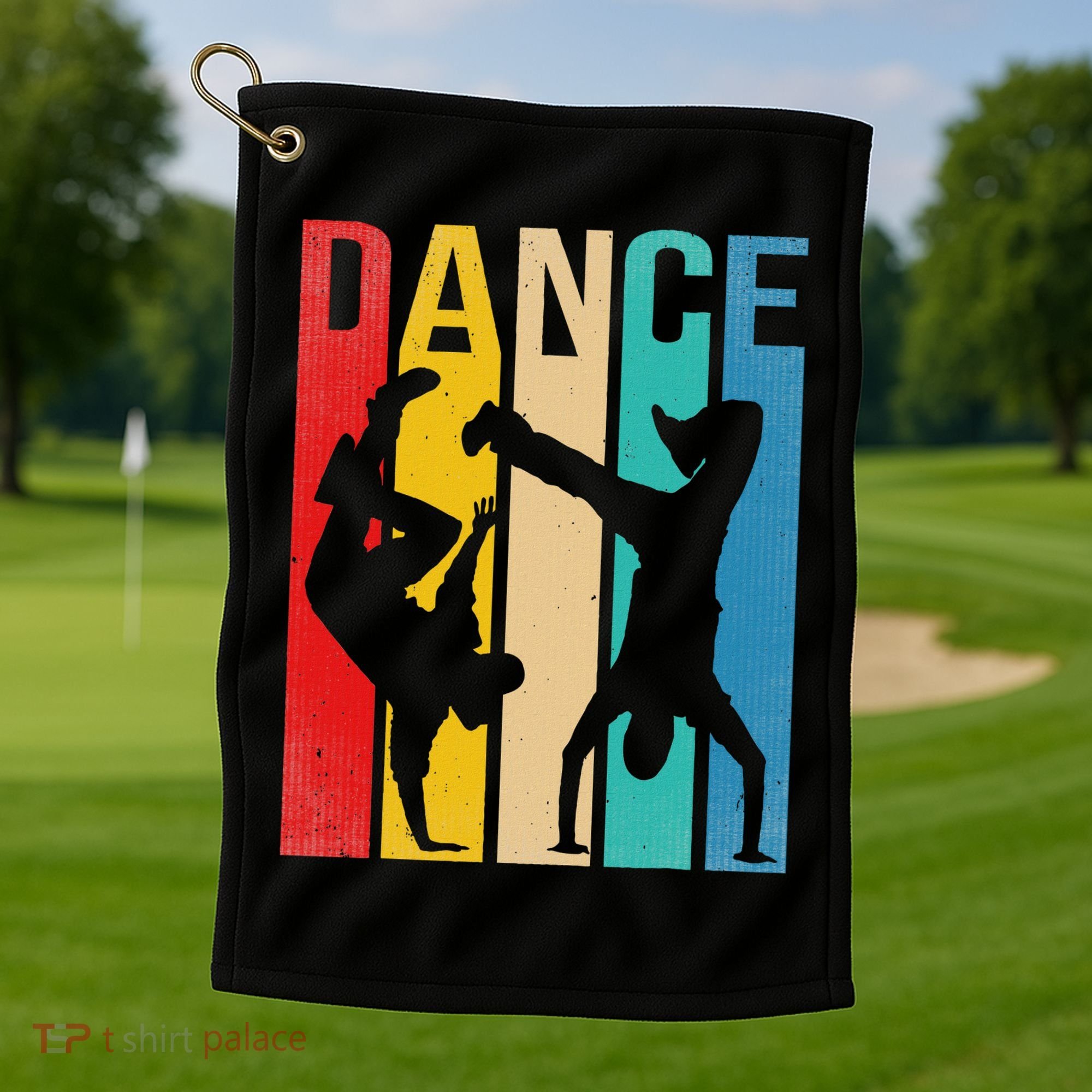 Breakdancing B Boy Dance Breakdance Dancer Gift Golf Towel