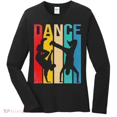 Breakdancing B Boy Dance Breakdance Dancer Gift Women's Long Sleeve Shirt