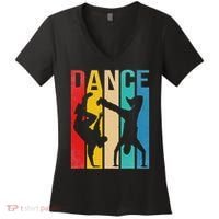 Breakdancing B Boy Dance Breakdance Dancer Gift Women's V-Neck T-Shirt thumb 0