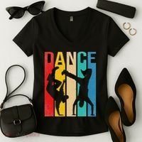 Breakdancing B Boy Dance Breakdance Dancer Gift Women's V-Neck T-Shirt thumb 2