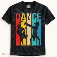 Breakdancing B Boy Dance Breakdance Dancer Gift Kids Tie-Dye T-Shirt thumb 0
