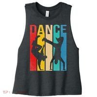 Breakdancing B Boy Dance Breakdance Dancer Gift Women's Racerback Cropped Tank thumb 0