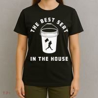 Baseball Bucket Baseball Lovers The Best Seat In The House T-Shirt thumb 4