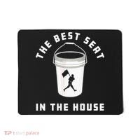 Baseball Bucket Baseball Lovers The Best Seat In The House Mousepad thumb 0