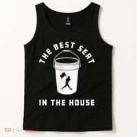 Baseball Bucket Baseball Lovers The Best Seat In The House Tank Top thumb 2