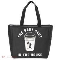 Baseball Bucket Baseball Lovers The Best Seat In The House Tote Bag thumb 0