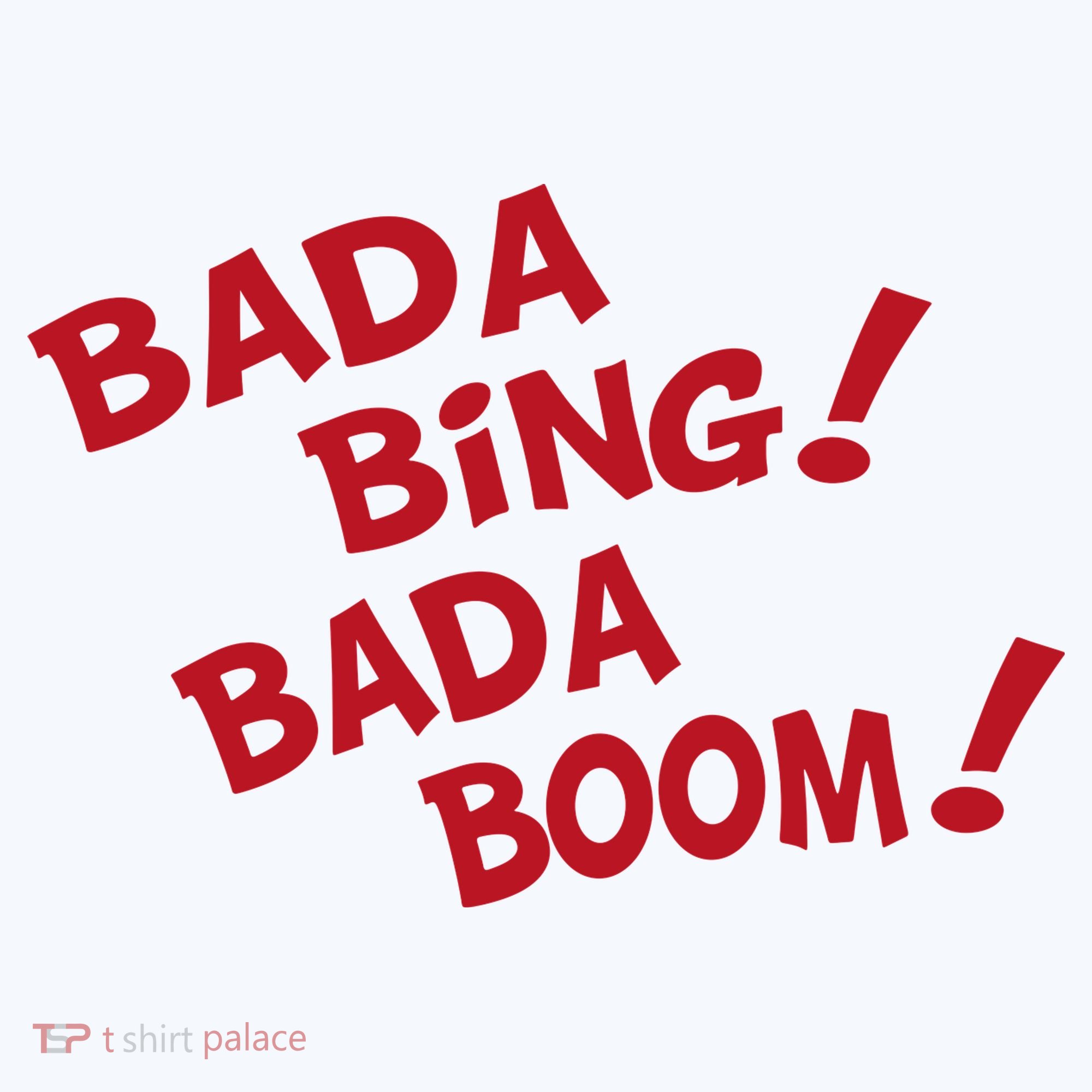 Bada Bing Bada Boom Ornament