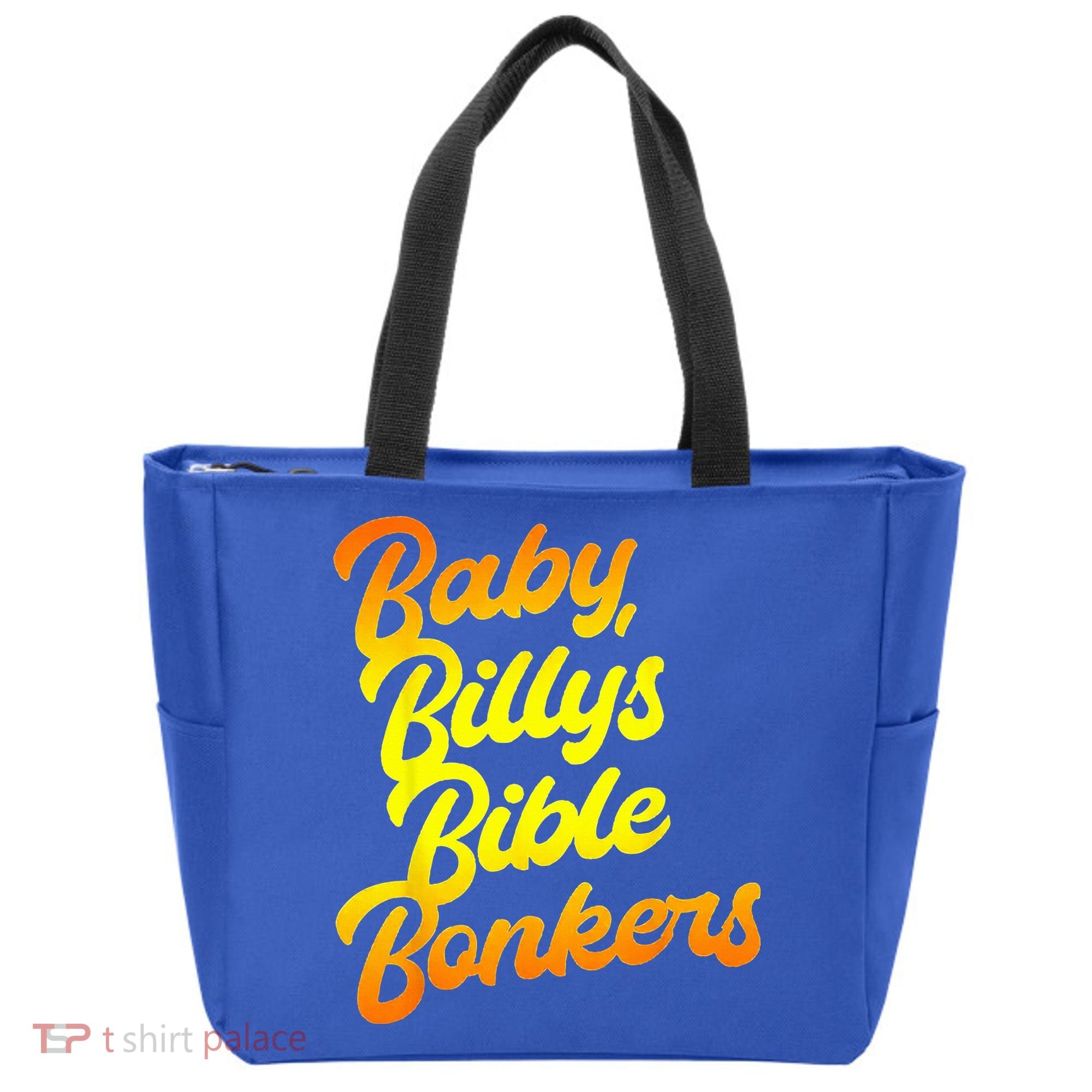 Baby Billys Bible Bonkers Tote Bag