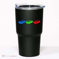Building Blocks Bricks Master Builder Engineer Construction Tumbler thumb 0