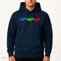 Building Blocks Bricks Master Builder Engineer Construction Hoodie thumb 2