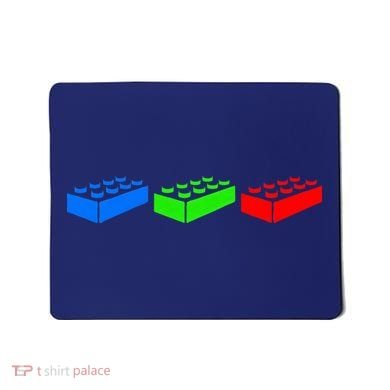 Building Blocks Bricks Master Builder Engineer Construction Mousepad