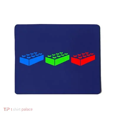 Building Blocks Bricks Master Builder Engineer Construction Mousepad