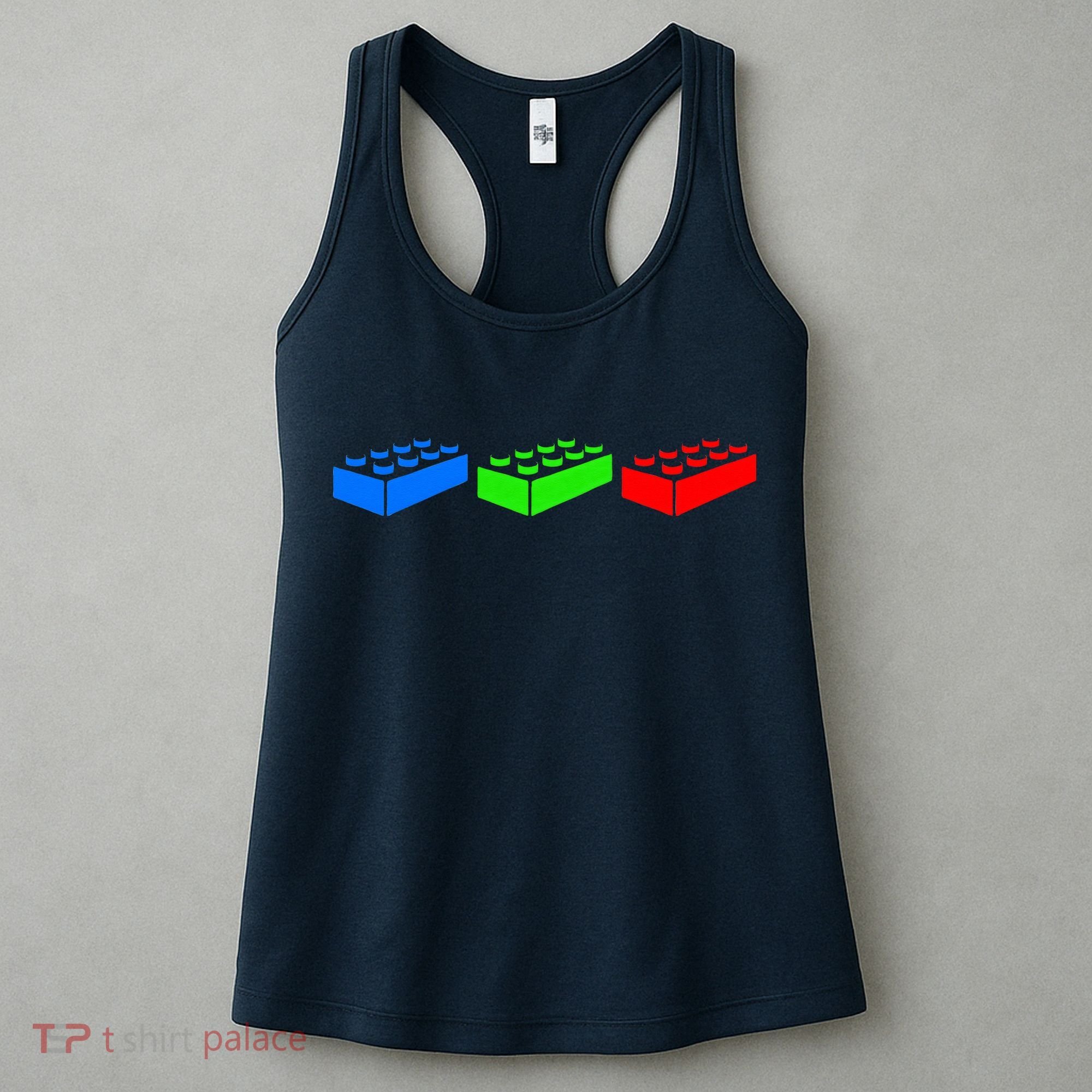 Building Blocks Bricks Master Builder Engineer Construction Women's Tank Top