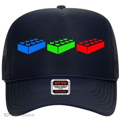 Building Blocks Bricks Master Builder Engineer Construction Hat