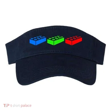 Building Blocks Bricks Master Builder Engineer Construction Visor