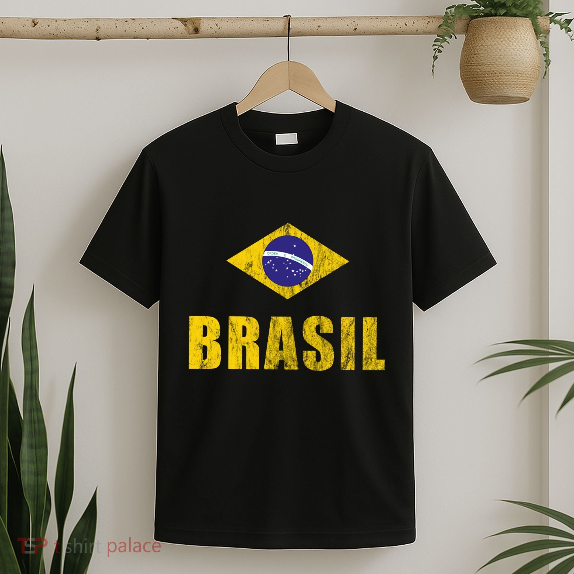 Brasil Brazilian Brazil Soccer Player Jersey Trikot Coach T-Shirt