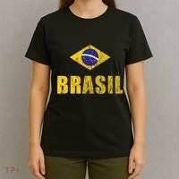 Brasil Brazilian Brazil Soccer Player Jersey Trikot Coach T-Shirt thumb 4