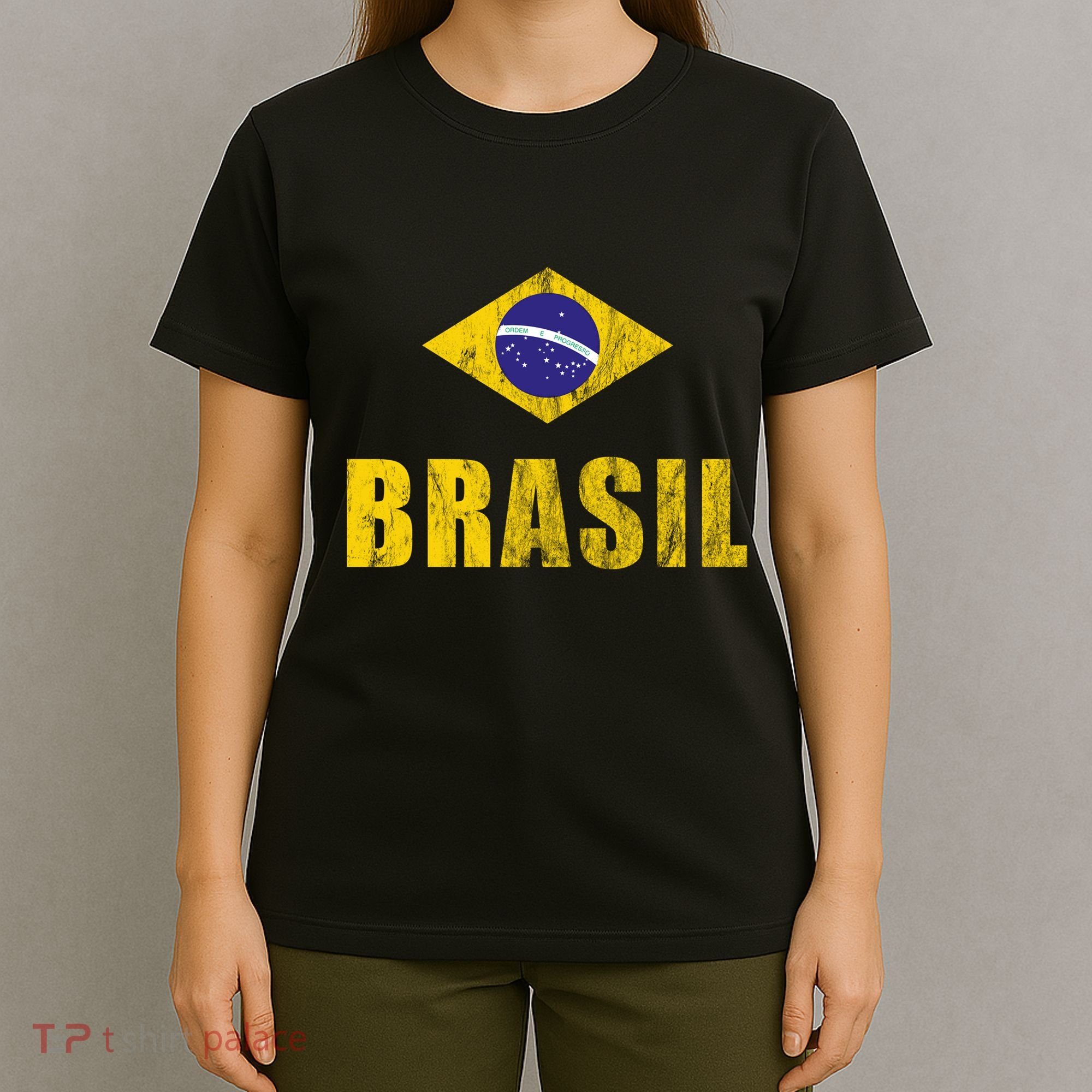 Brasil Brazilian Brazil Soccer Player Jersey Trikot Coach T-Shirt