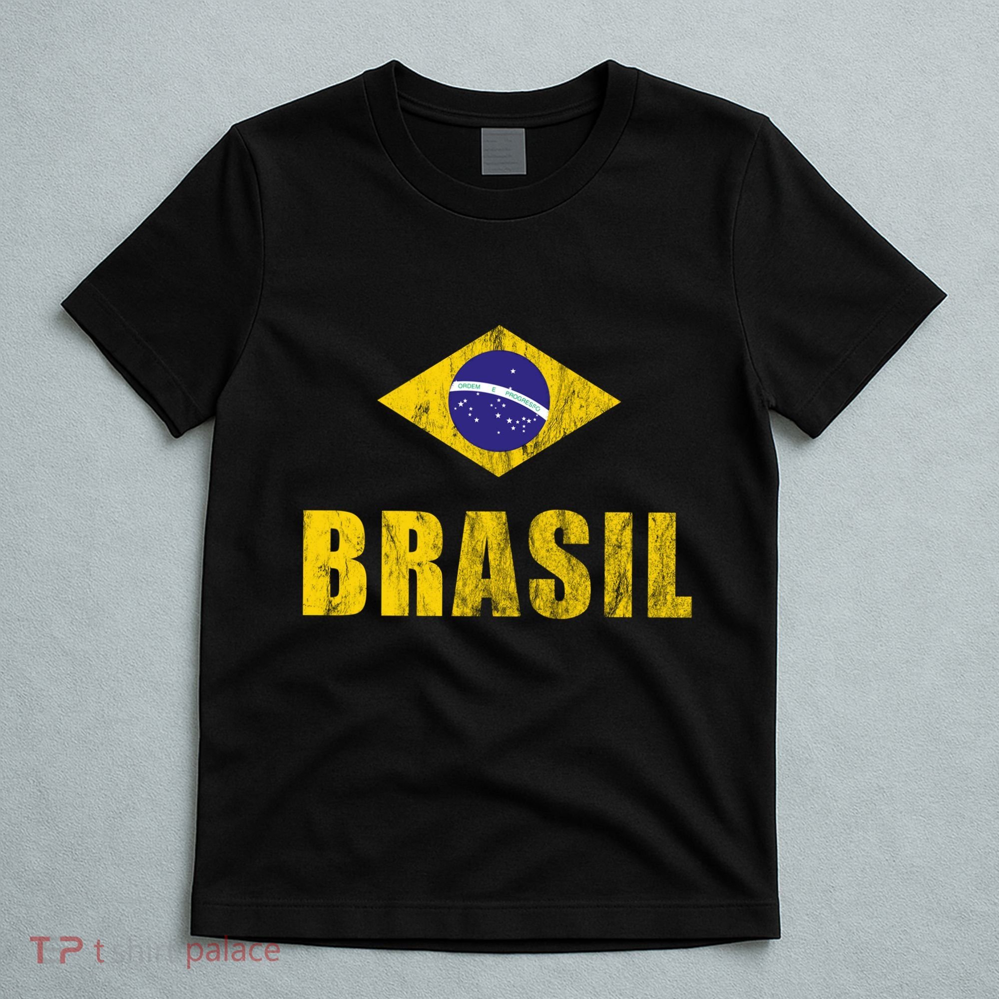 Brasil Brazilian Brazil Soccer Player Jersey Trikot Coach T-Shirt