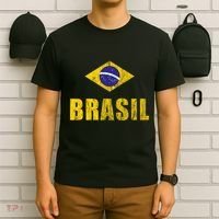 Brasil Brazilian Brazil Soccer Player Jersey Trikot Coach T-Shirt thumb 6