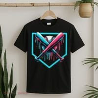 Baseball Bat Baseball Drip Gift T-Shirt thumb 2