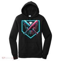 Baseball Bat Baseball Drip Gift Women's Hoodie thumb 0