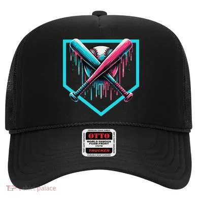 Baseball Bat Baseball Drip Gift Hat