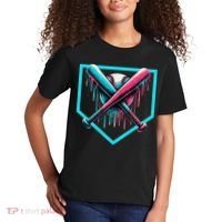 Baseball Bat Baseball Drip Gift Kids T-Shirt thumb 2