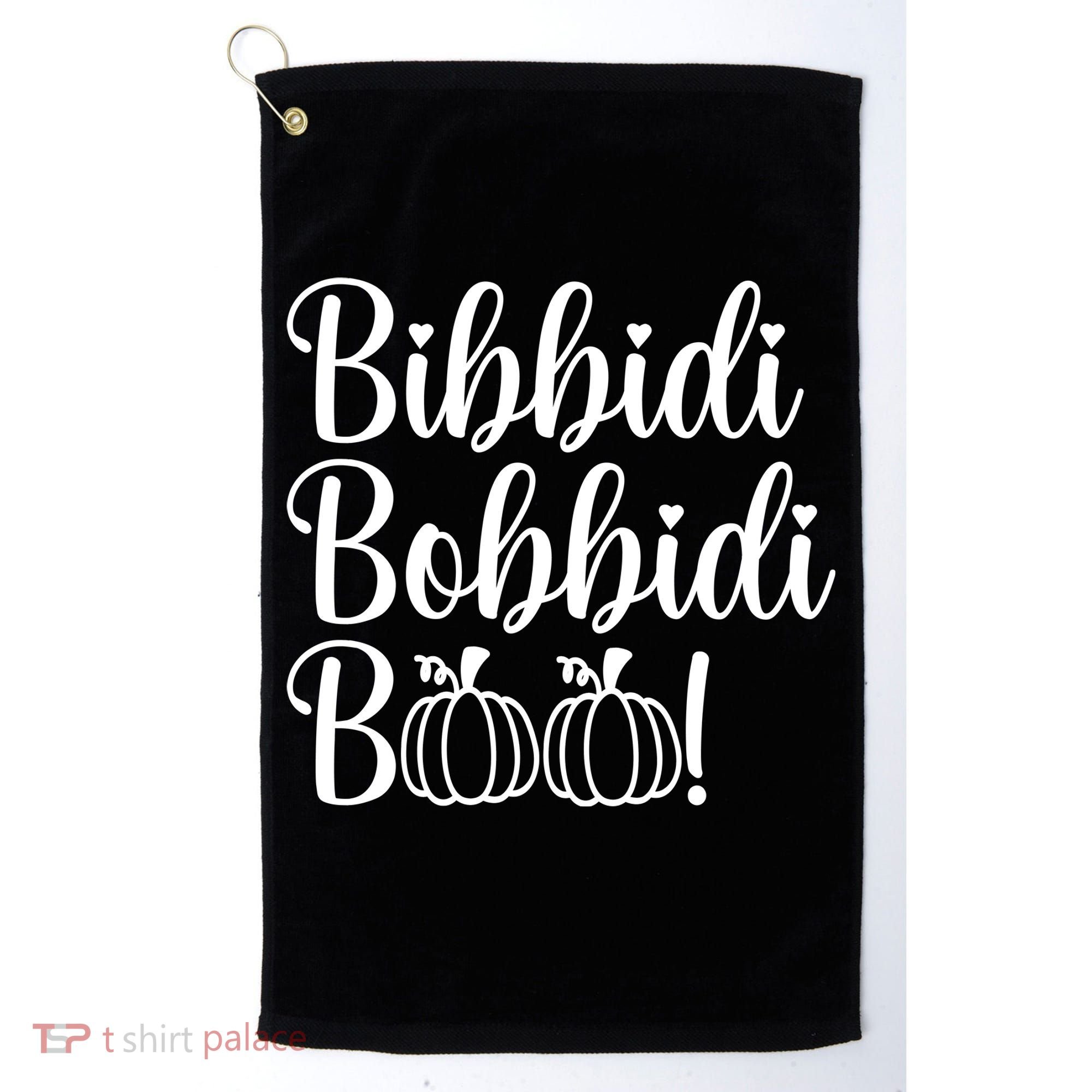Bibbidi Bobbidi Boo Cute Halloween Golf Towel