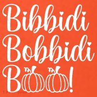 Bibbidi Bobbidi Boo Cute Halloween Mousepad thumb 1